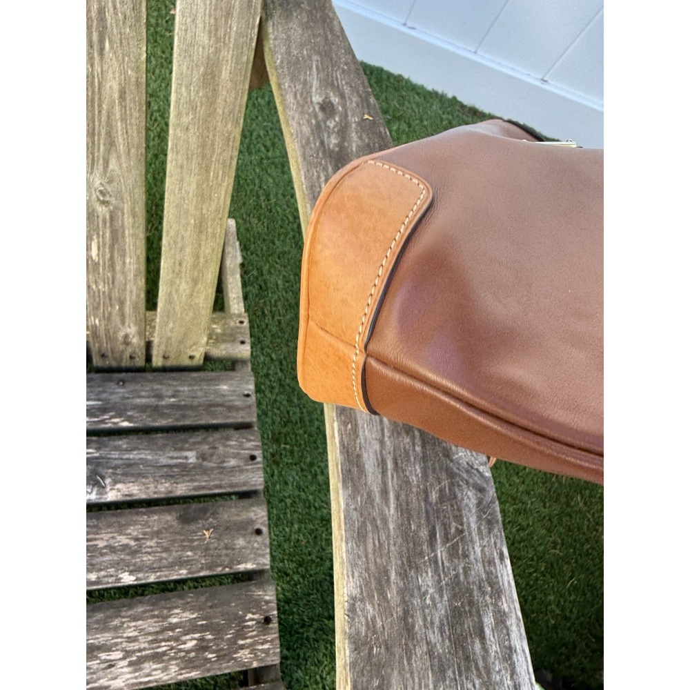 Dooney & Bourke Wexford Smooth Leather Crossbody Natural J - Picture 9 of 11